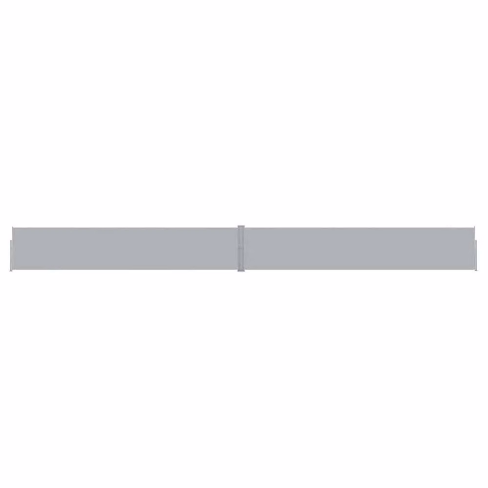 Berkfield Home Patio Retractable Side Awning in Anthracite Grey, W/D/H: 1200 x 140 x 140 cm – 3