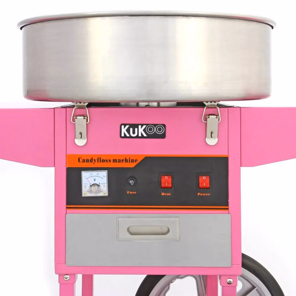 Monstershop KuKoo Candy Floss Machine with Cart in Pink – 2