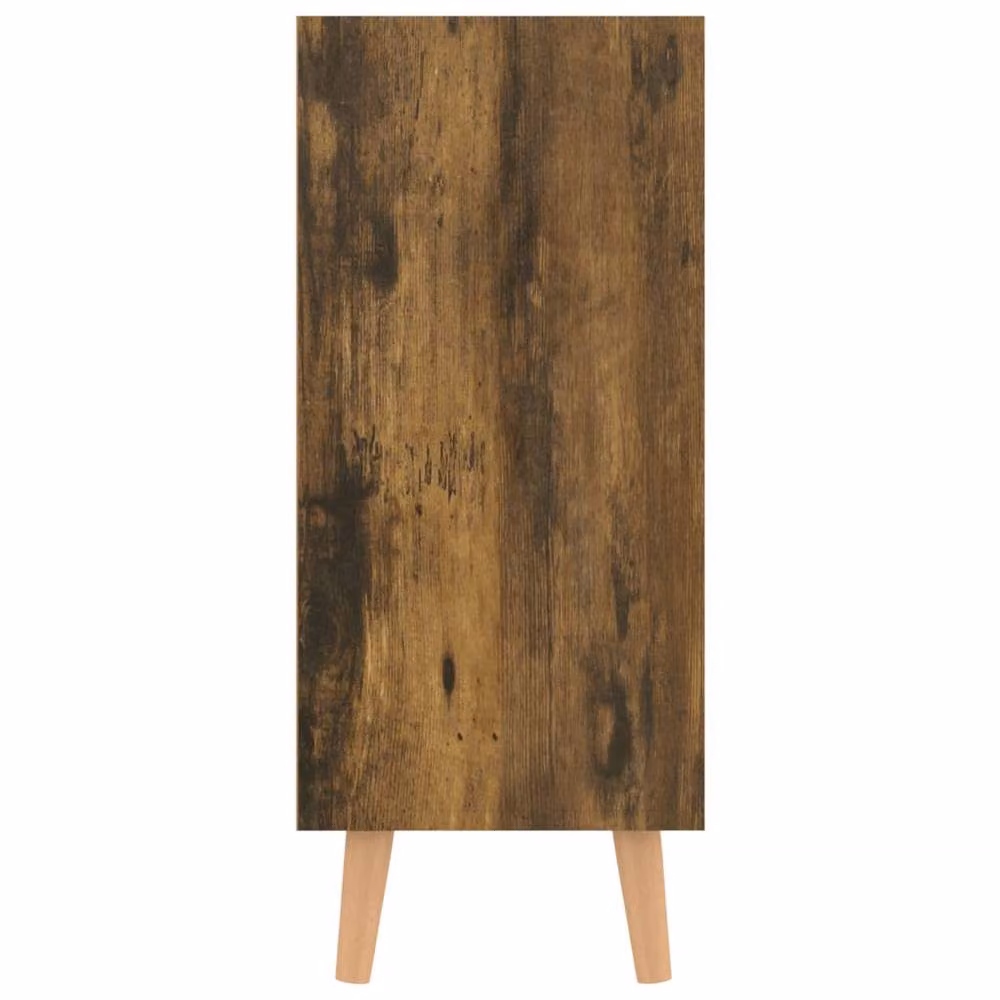 Berkfield Home Smoked Oak Sideboard in Brown, W/D/H: 90 x 30 x 72 cm – 3