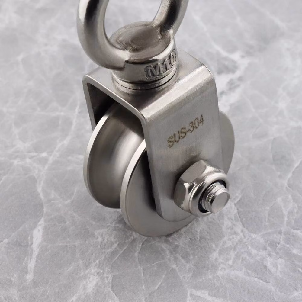 SPETLEK M10 107mm Pulley Wheel with 2 Bearing Rope in Silver, W/D/H: 10000 x 520 x 52 mm – 2