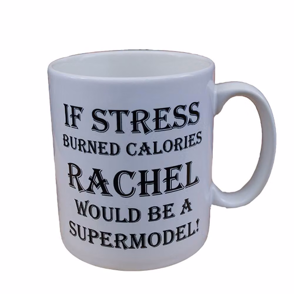 Uniqueful Personalised Super Model Mug in White – 2
