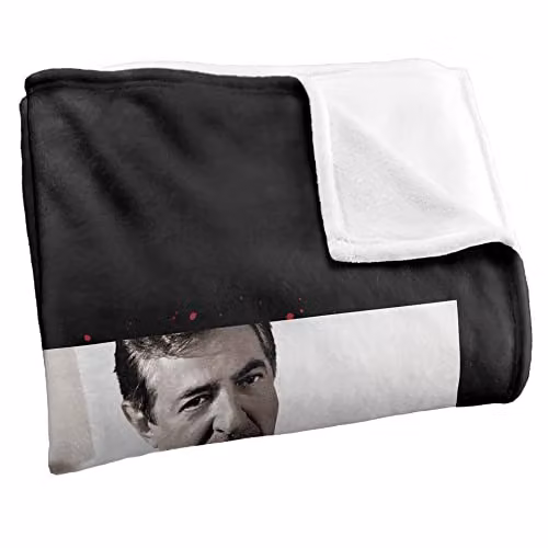 LOGOVISION Criminal Minds Character Boxes Silky Touch Super Soft Fleece Throw Blanket, White, W/D/H: 152 x 127 cm – 2