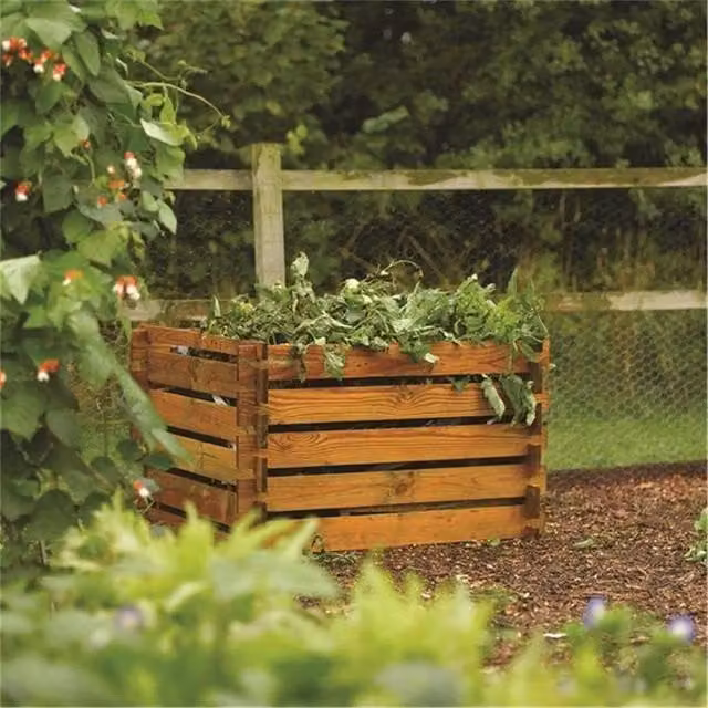 Cheshire Deluxe Brown Wooden Budget Composter Planter
