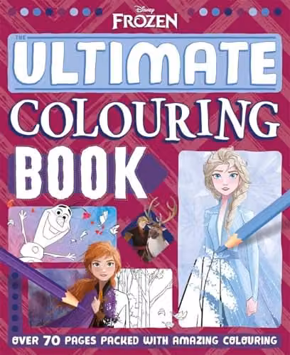 Disney Frozen The Ultimate Colouring Book for Children, Multicolour