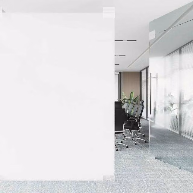 Berkfield Home Soft Static Frosted Window Film, 5 Pieces, Transparent White PVC