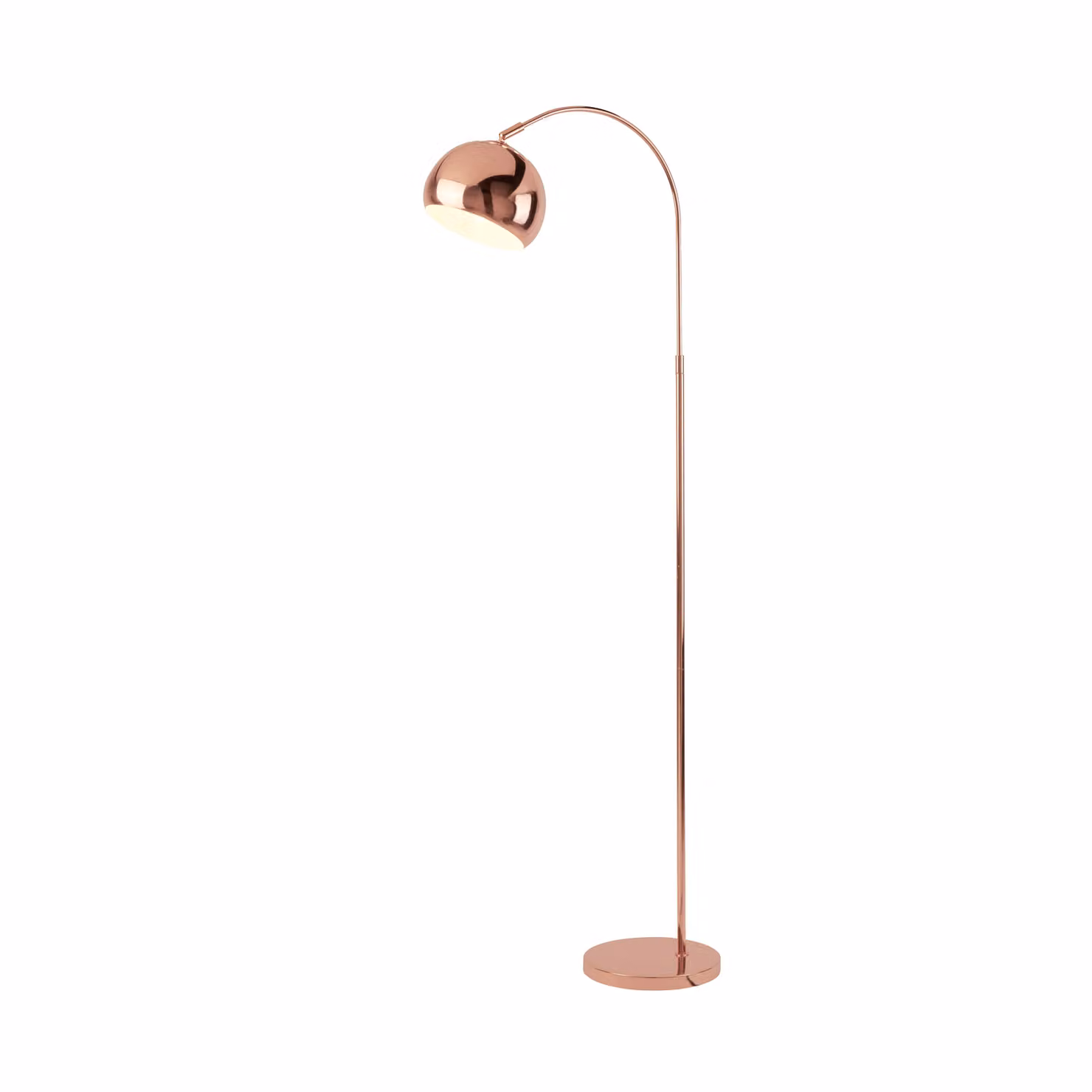 Lighting Collection Copper Arch Floor Lamp – 2