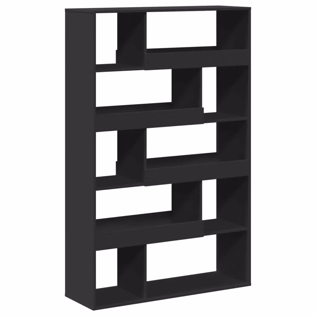 Berkfield Home Black MDF Room Divider, W/D/H: 100 x 33 x 156.5 cm – 2