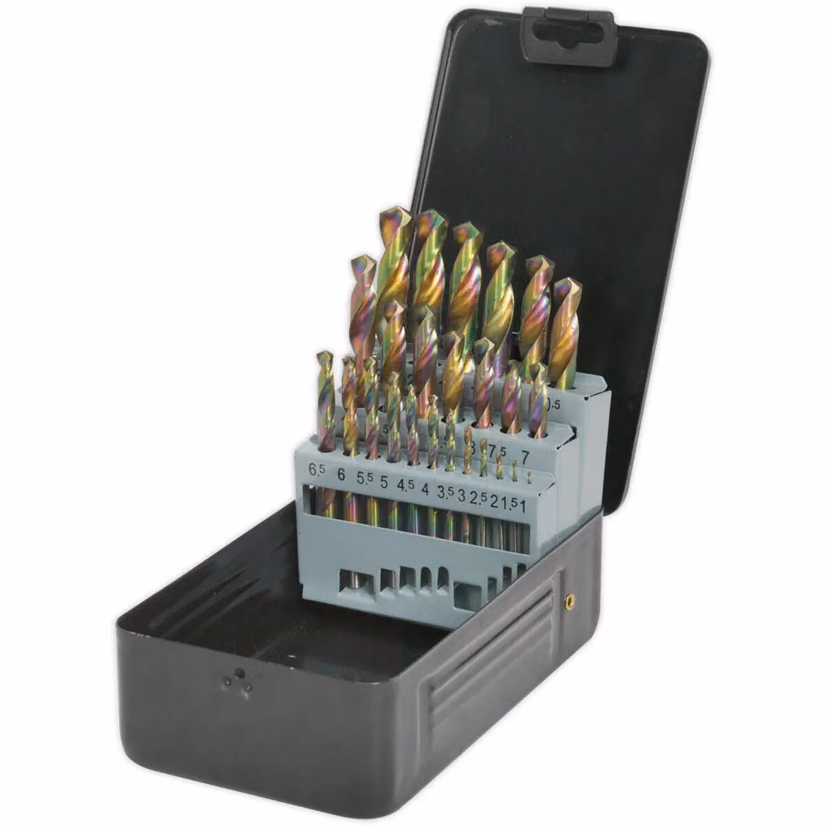 Loops 25 Piece HSS Twist Drill Bit Set in Multicolour – 2