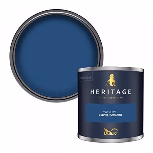 Dulux Trade Heritage Velvet Matt Emulsion Deep Ultramarine Blue, 2.5 l – 1