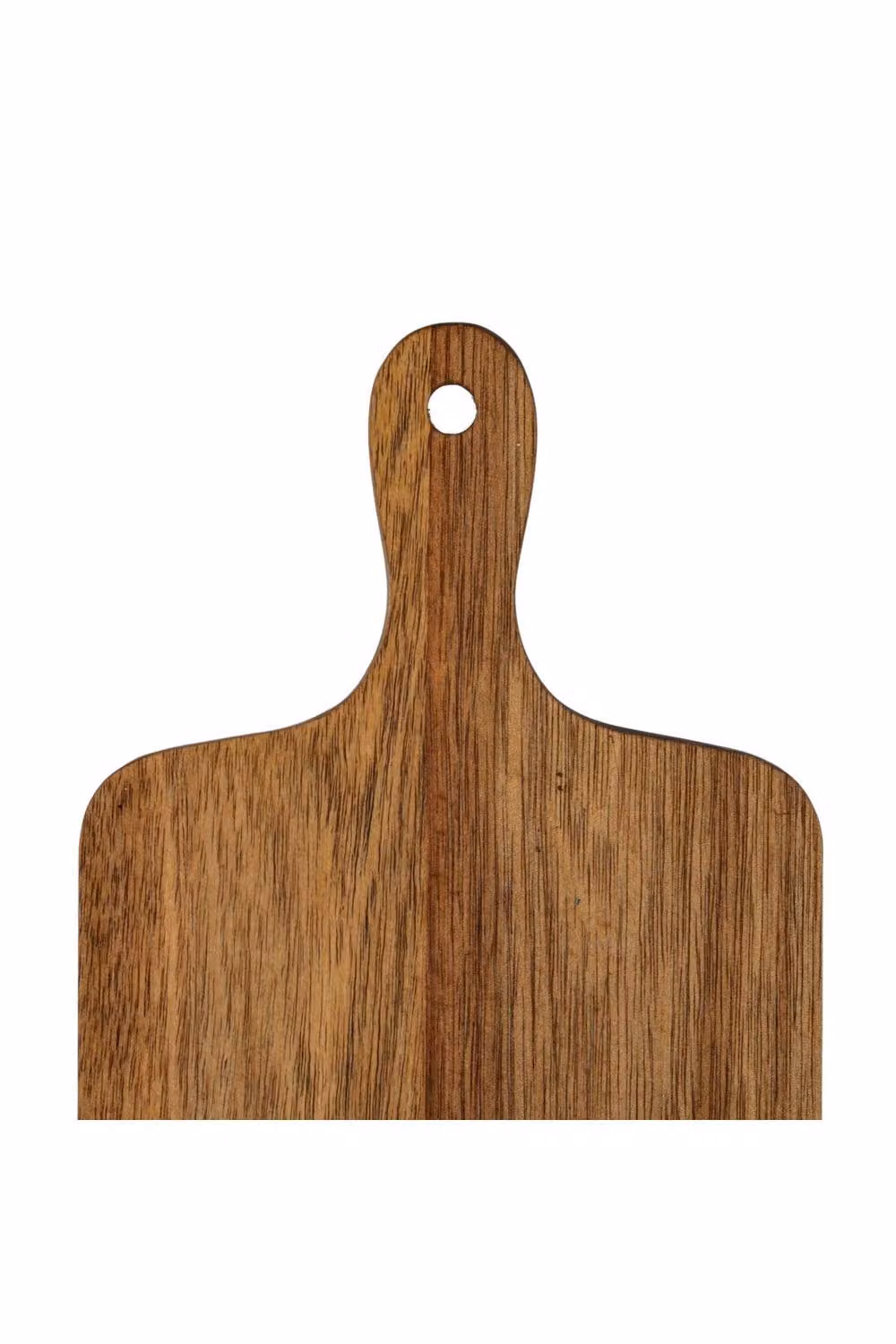 KDMD Small Rectangular Solid Acacia Wood Serving Board for Cheese and Charcuterie in Brown – 2