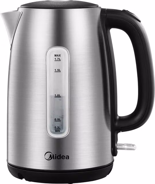 Livingandhome Stainless Steel Quick Boil Electric Kettle in Silver