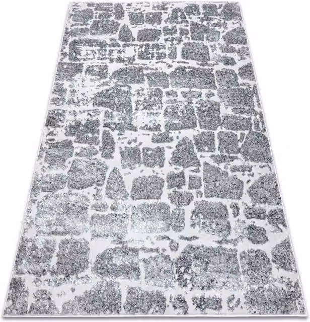 RugsX Mefe Modern Grey Rectangular Rug, W: 120 cm, L: 170 cm – 1