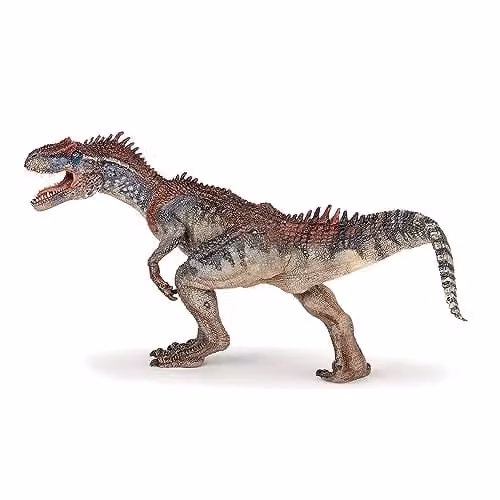 Papo Jurassic Collection Allosaurus Dinosaur Toy Figure in Black and Multicolour