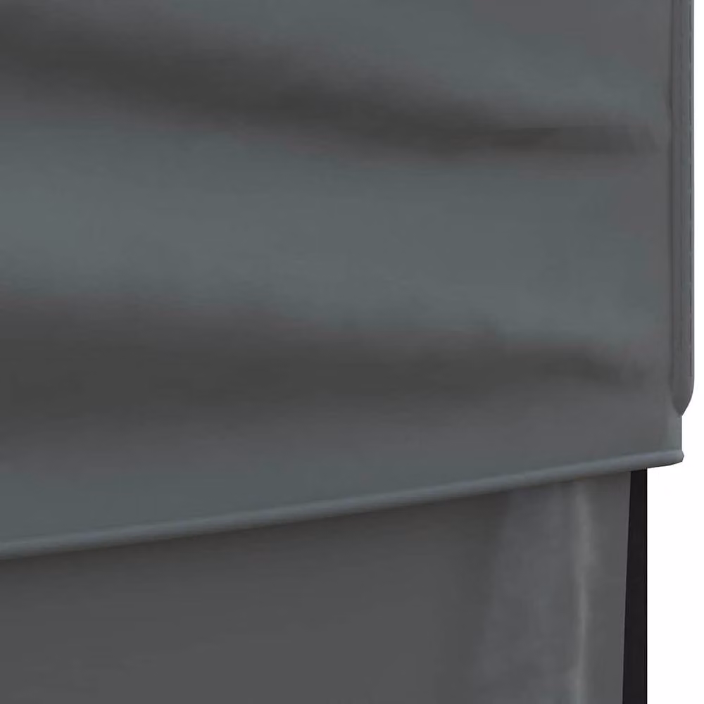 Berkfield Home Folding Party Tent with Sidewalls and Windows, Anthracite Grey, W: 3 m x D: 3 m – 3