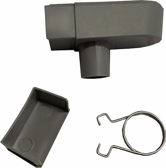 Greenhouse 35mm Guttering Rainwater Kit in Grey