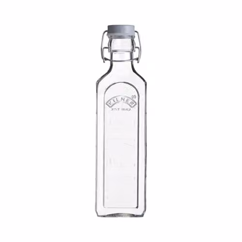 Kilner Clip Top Glass Bottle, Transparent, 0.6 l – 1