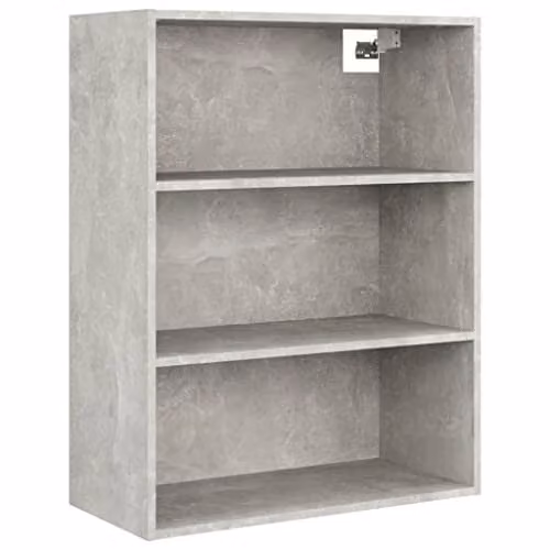 vidaXL Hanging Wall Cabinet in Grey, W/D/H: 69.5 x 32.5 x 90 cm – 1