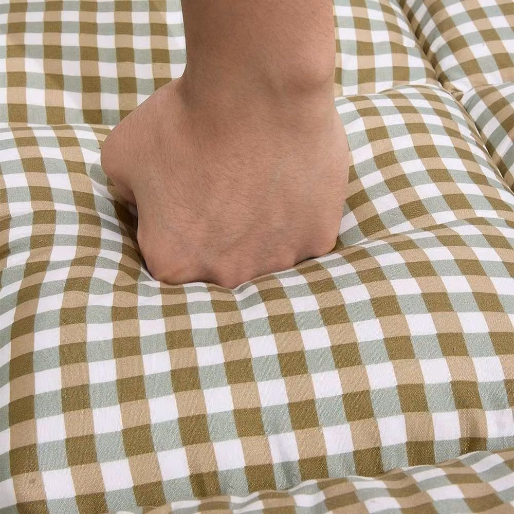 Hinsinc Soft Quilted Mattress Topper in Green, W/D/H: 137 x 190 x 10 cm – 2