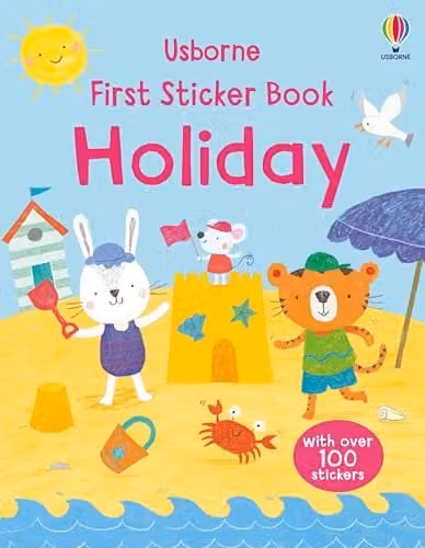 Usborne First Sticker Book Holiday Multicolour