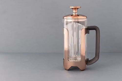 La Cafetiere Roma Stainless Steel 3 Cup French Press Cafetiere, Copper/Bronze – 2