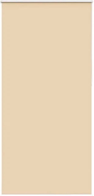 Berkfield Home Blackout Roller Blind in Beige, Thermal Insulating Polyester, W: 100 cm, H: 210 cm
