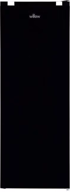 Willow WTL55B 241L Freestanding Tall Larder Fridge in Black with Reversible Door and LED Interior Light, W/D/H: 55 x 54 x 41 cm – 1