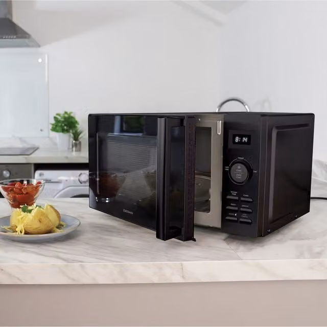 Statesman 20L Solo Digital Countertop Microwave, Black