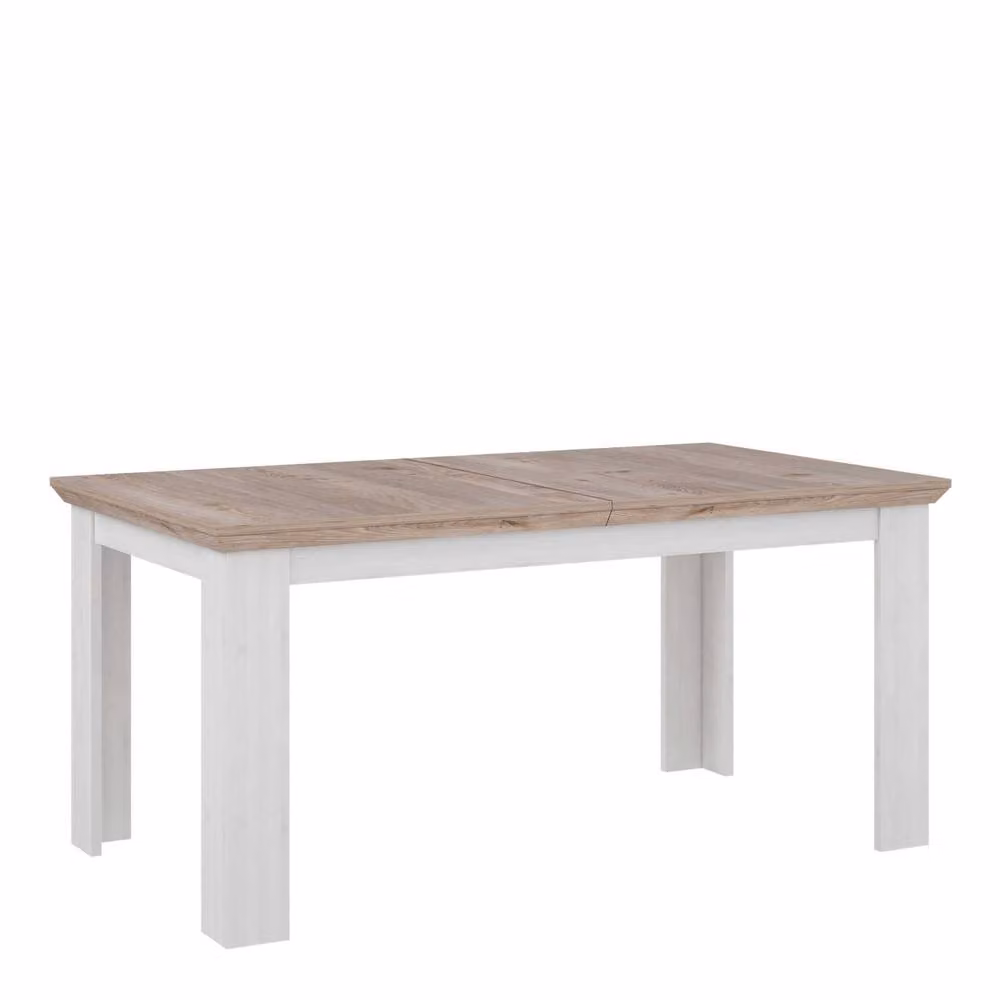 Wyld Haus Silkeborg Extending Dining Table in Nelson and Snowy Oak, Natural – 2