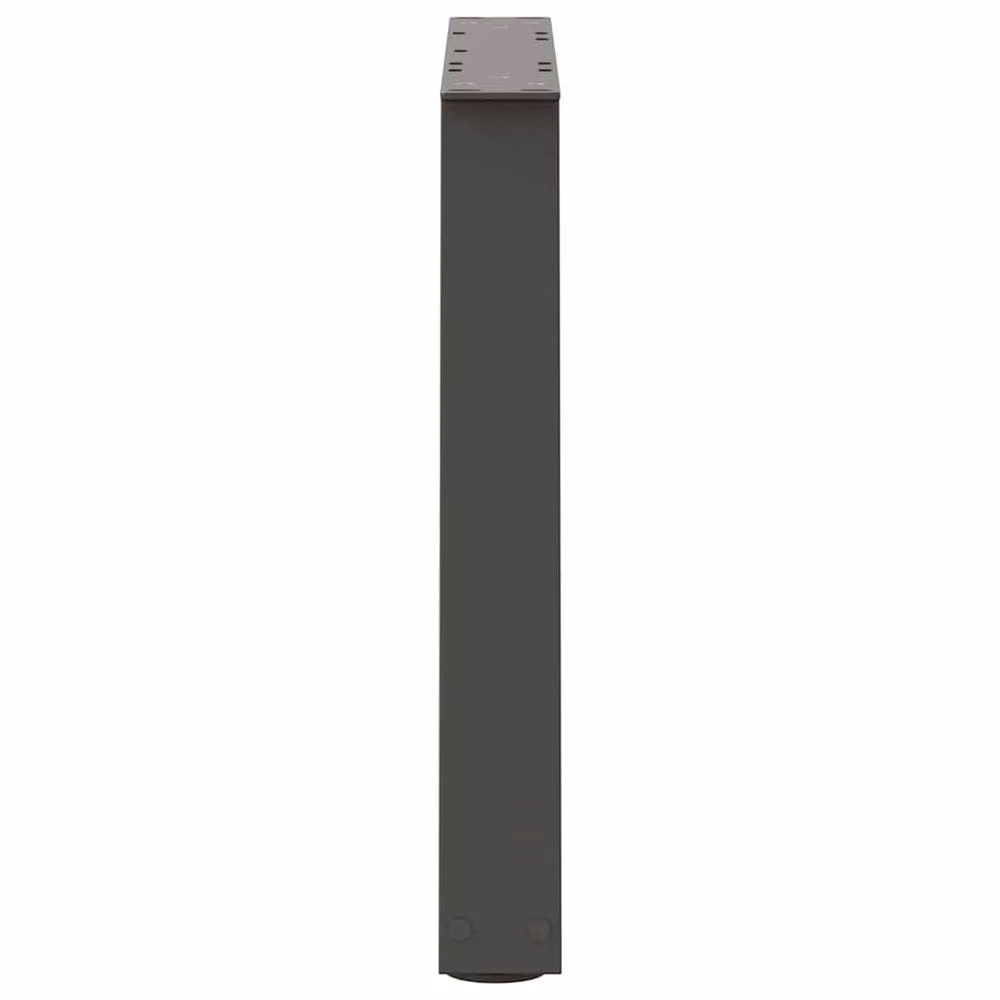Berkfield Home V-Shape Dining Table Legs, 2 Pieces, Anthracite Grey Steel, H: 70 cm, W: 42-43.3 cm – 3