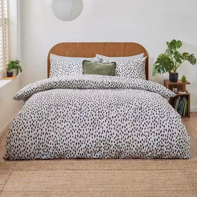 Furn Dottie Polka Dot Printed Duvet Cover Set, Multicolour, Single (W/D/H: 137 x 200 x 90 cm) – 1