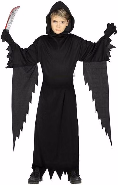 Fiestas Guirca Kids Knife Assassin Costume Set in Black
