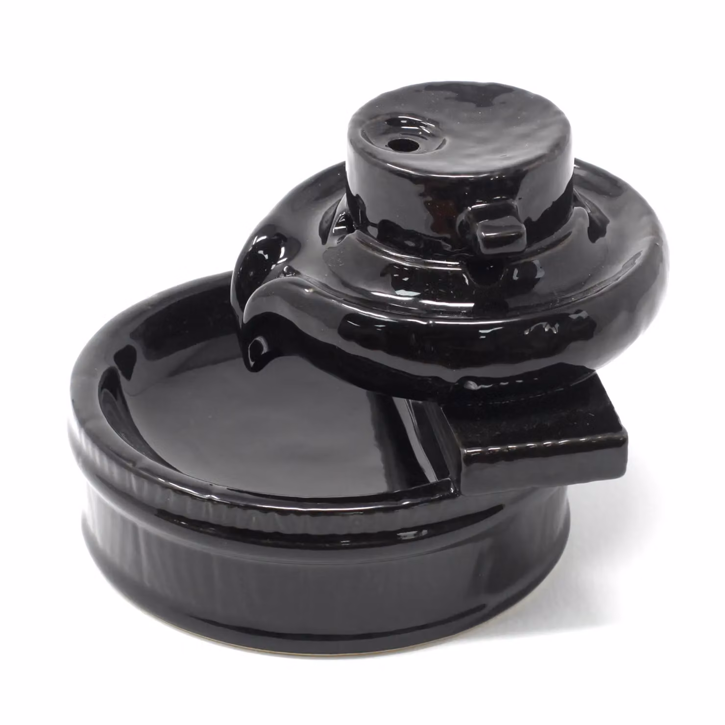KDMD Black Ceramic Backflow Incense Burner – 2