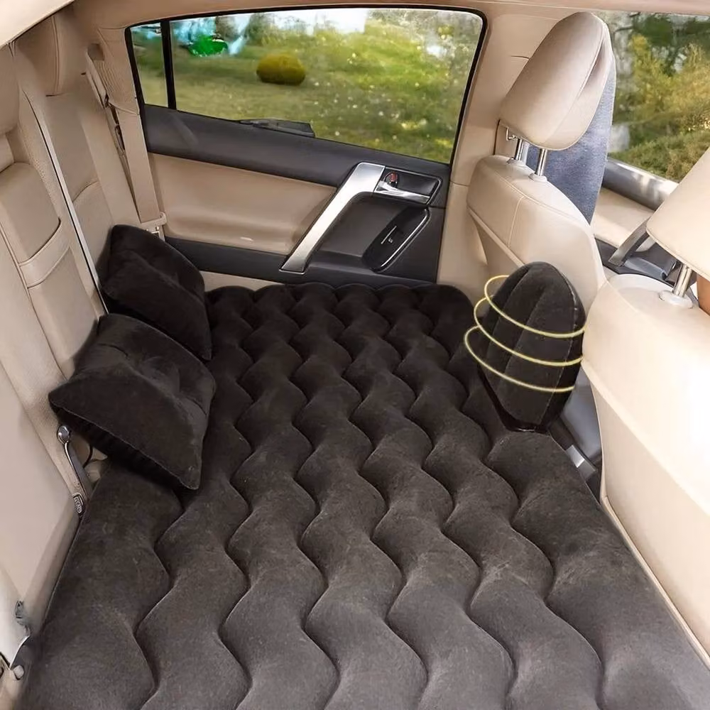 SPETLEK Black Inflatable Car Mattress for Back Seat Conversion – 4