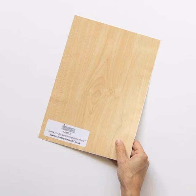 d-c-fix Maple Self Adhesive Vinyl Wrap for Kitchen Doors and Worktops, Beige/Brown, A4