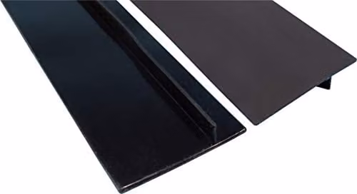 St Helens Home & Garden Kitchen Counter Gap Cover, Black, Pack of 2