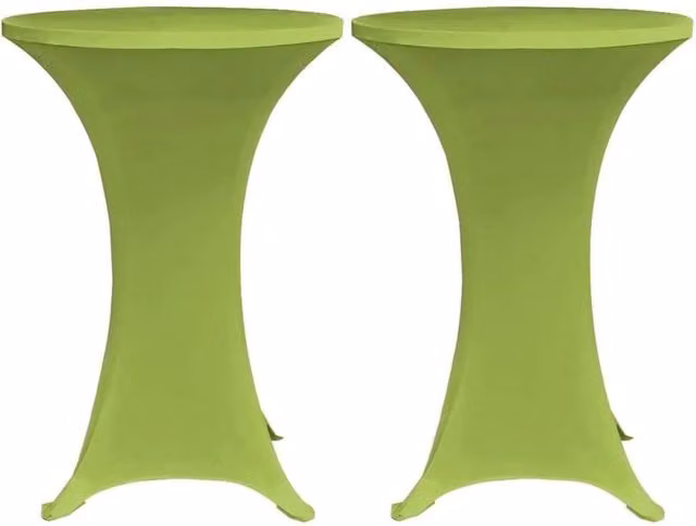 Berkfield Home Stretch Table Cover Set of 4, Green, 70 cm