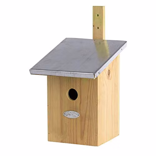 Esschert Mirror Nest Box in Brown