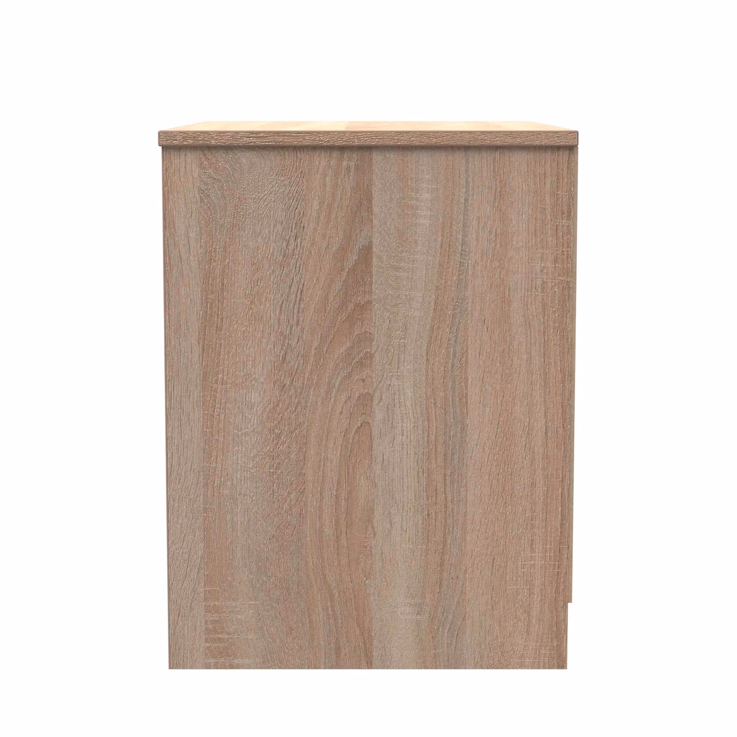 Ready Assembled 2 U Memphis 2 Drawer Side Table in Light Oak – 2