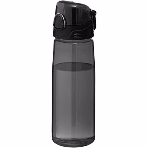 Bullet Capri Leakproof Flip Sports Bottle, 700ml, Transparent Black – 1