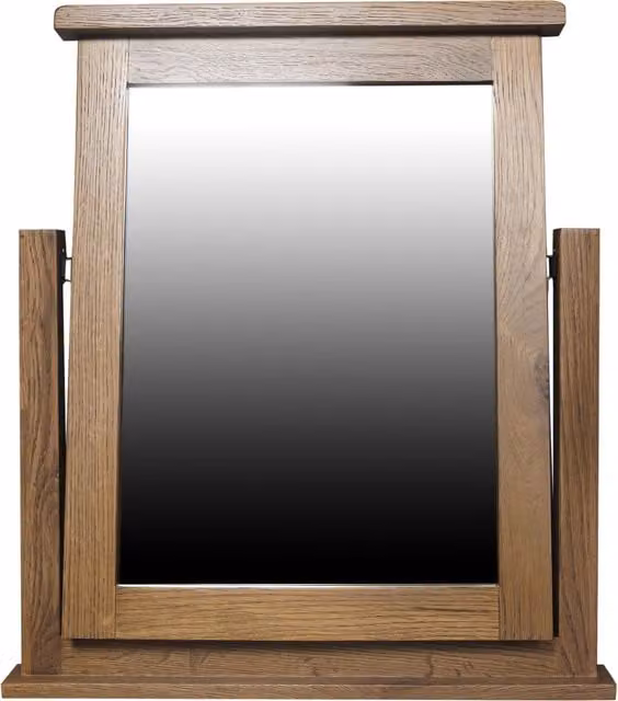 Elm Home And Garden Rustic Wood Dressing Table with Rectangular Tabletop, Brown