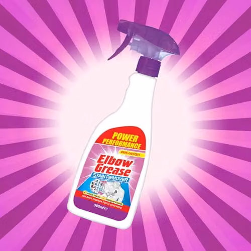 Elbow Grease Stain Remover Spray, 565 ml, White – 5
