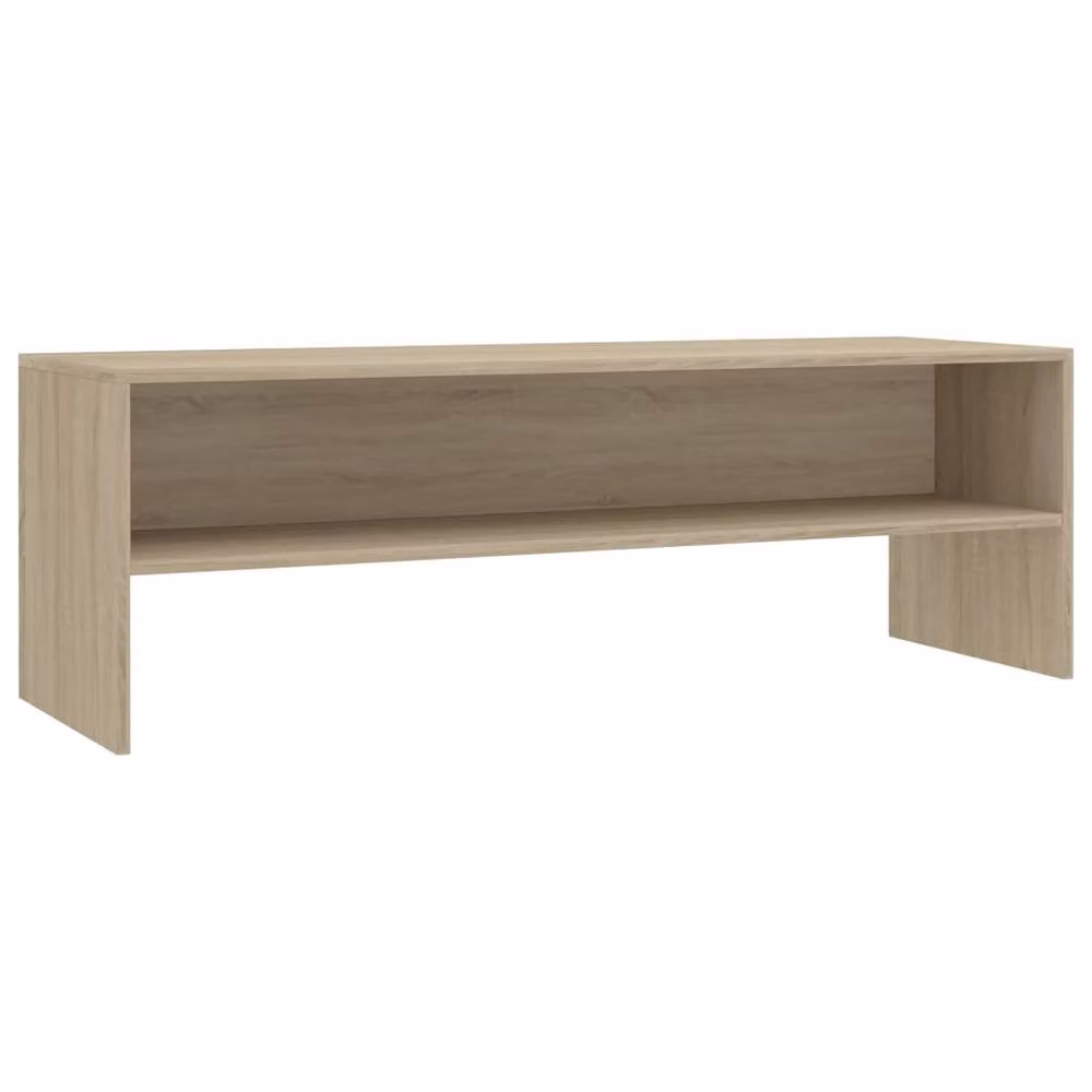 Berkfield Home TV Cabinet in Sonoma Oak, W/D/H: 120 x 40 x 40 cm – 3