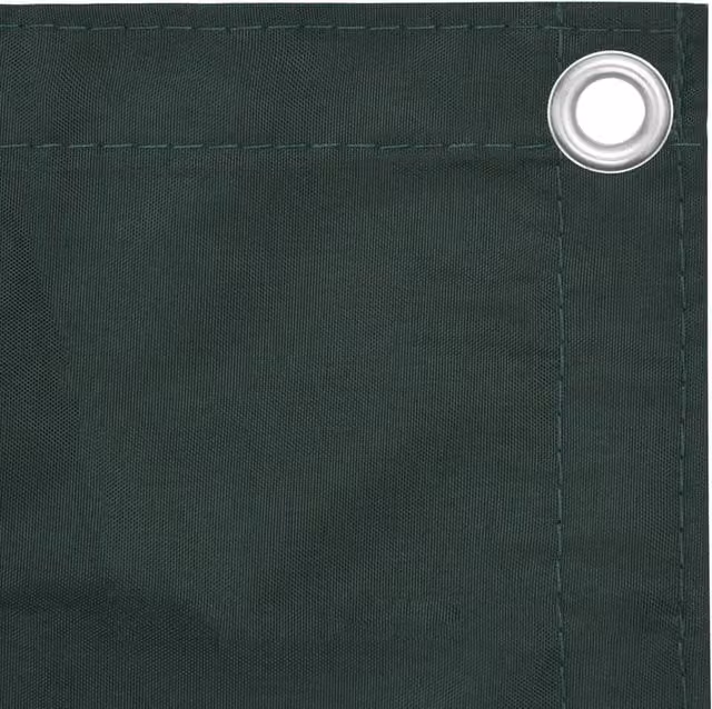 Berkfield Home Modern Balcony Screen in Dark Green, W: 75 cm, L: 600 cm