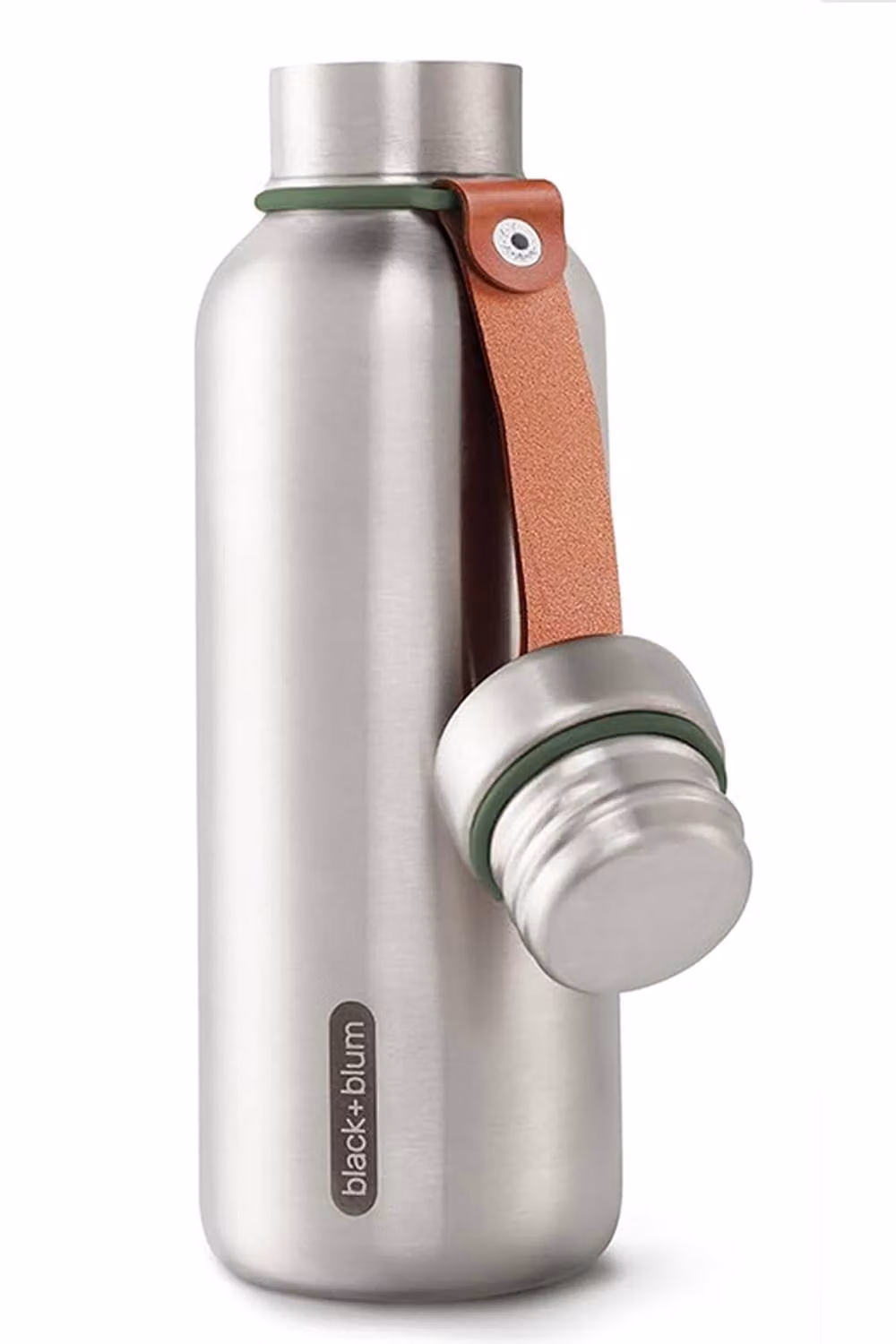 Black + Blum Insulated Water Bottle, 500ml, Green and Black – 4
