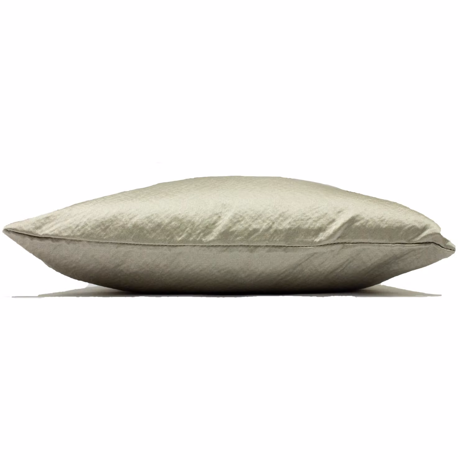 Paoletti Palermo Square Sateen Cushion in Grey, Gold and Beige, W/D/H: 45 x 45 x 45 cm – 2