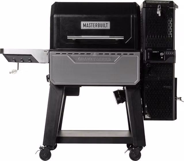 Masterbuilt Gravity Series XT Digital Charcoal BBQ in Black with Stainless Steel Accents and App Control