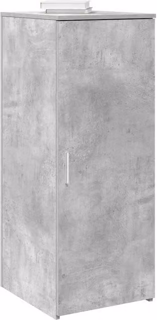 Berkfield Home Wall Mounted Storage Cabinet in Grey with Hinged Doors, W/D/H: 40 x 45 x 103.5 cm – 1