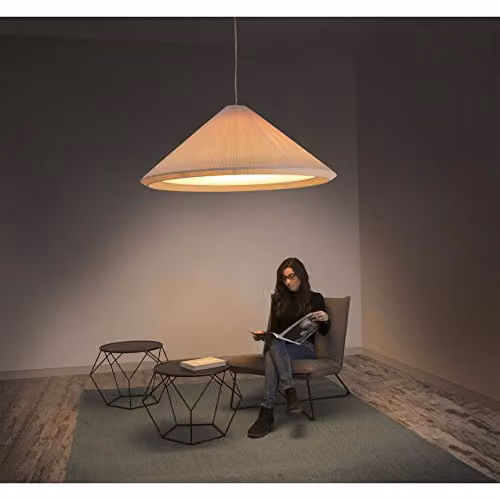 Netlighting Hue Small Dome Ceiling Pendant Light in White with E27 Socket – 5