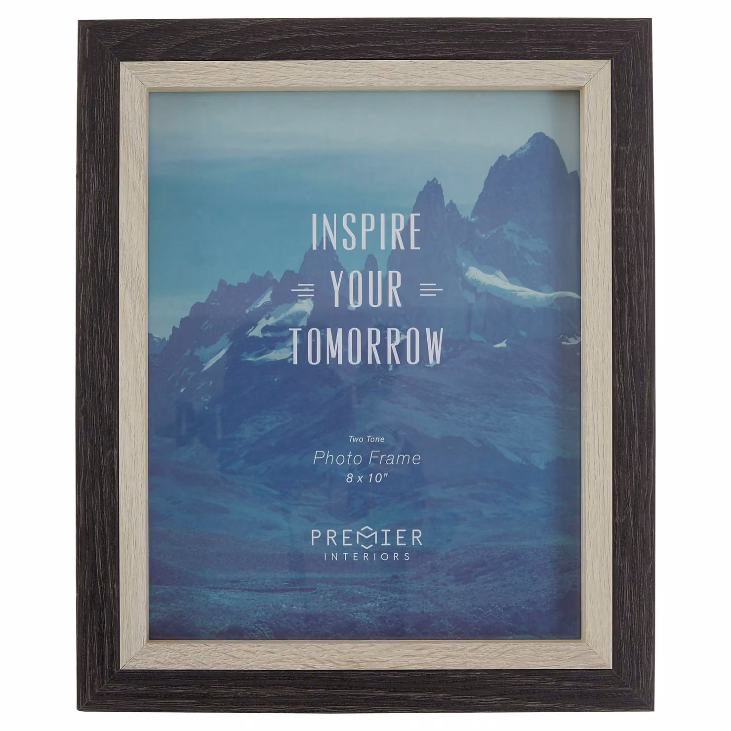 Orsina Box Rectangular Single Tabletop Photo Frame in Grey Wood – 2