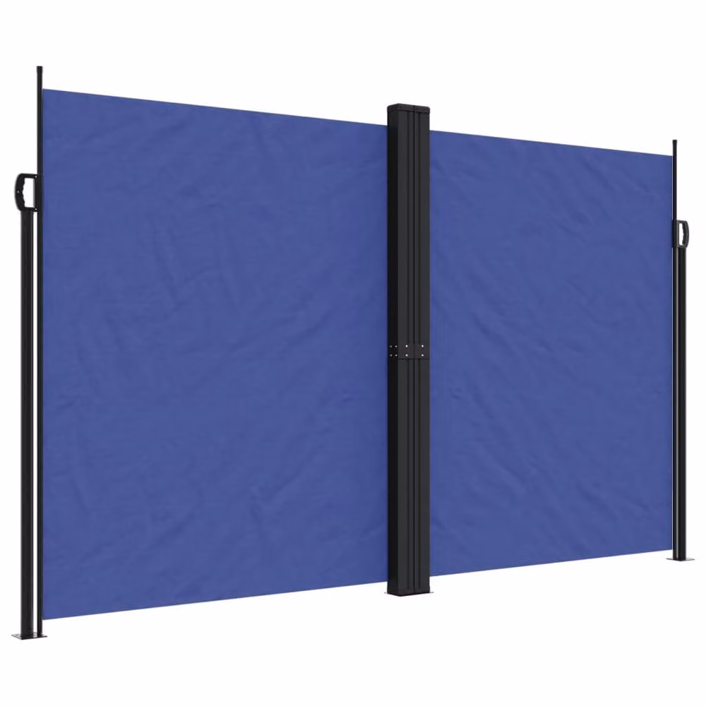 Berkfield Home Retractable Side Awning in Blue, W/H: 600 x 200 cm – 3